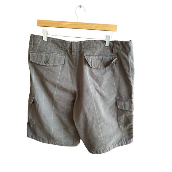 The North Face Ranier Surplus Flat Front Cotton Gray Cargo Shorts Men’s Size 38 - Picture 5 of 10